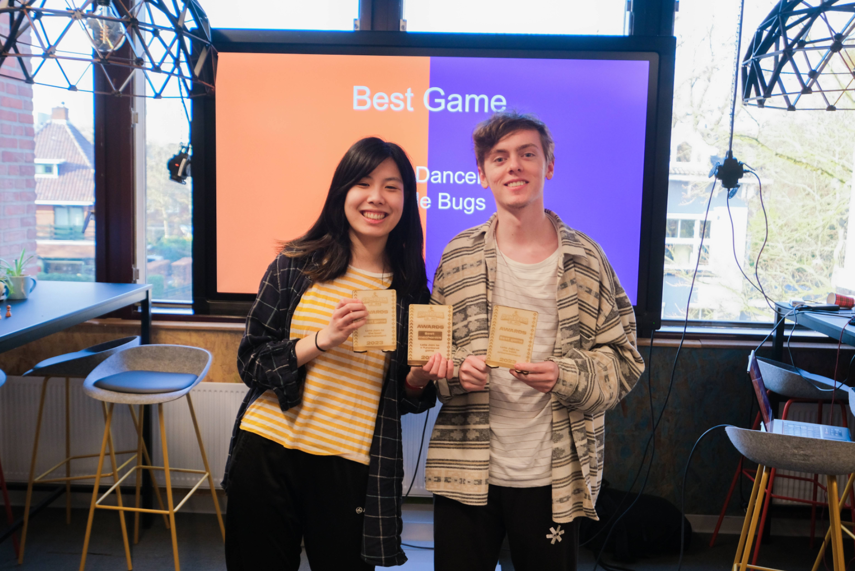 Puzzle Bugs award ceremony